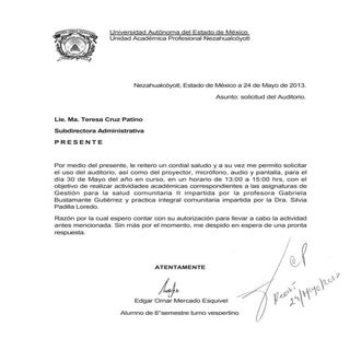 Oficio de peticiòn del auditorio (g...