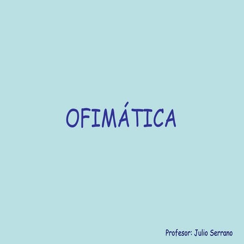 Ofimatica