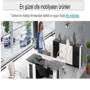 Ofis mobilyasi modelleri