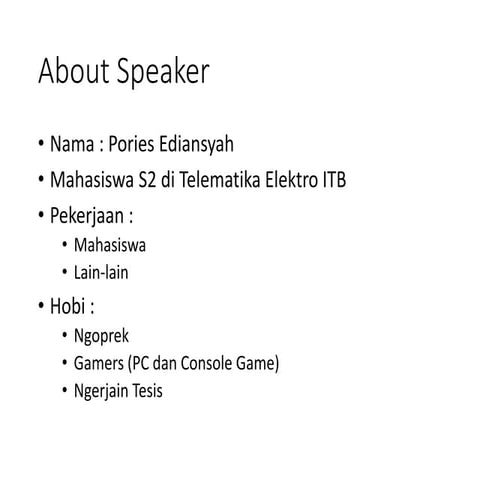 4 - OpenFlow Intro & Testbed by Pories Ediansyah