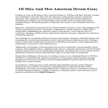 Of Mice And Men American Dream Essay.pdf