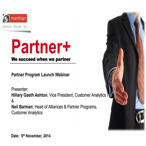 Partner+ Program Launch