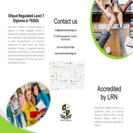 Ofqual Regulated Level 7 TESOL | PDF