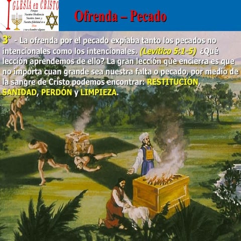 Ofrenda por el pecado