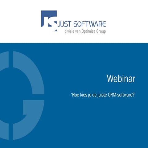 webinar hoe kies je de juiste CRM software-2017