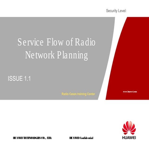 Og 002 service flow of radio network planning issue1.1