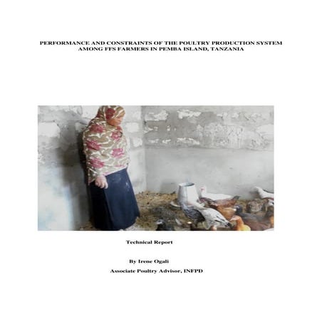 Performance and Constraints of the Poultry Production System among FFs Farmer...