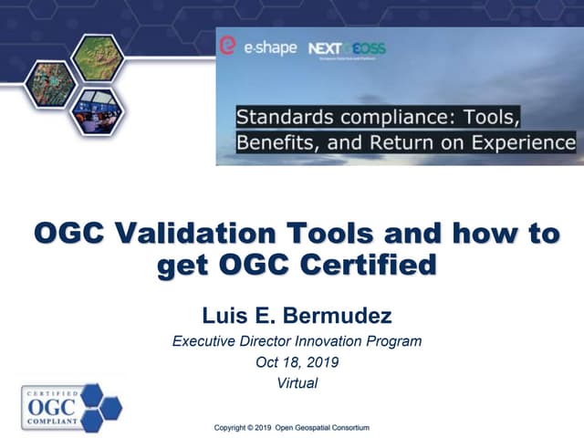 OGC Compliance and Certification - 2019