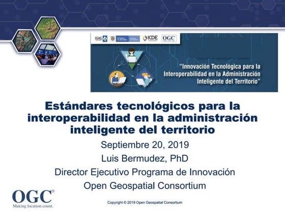Estándares tecnológicos para la interoperabilidad en la administración inteli...