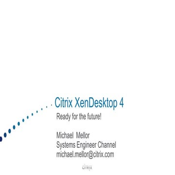 OGD BINAIR 2010 - VDI toegepast met Citrix XenDesktop 