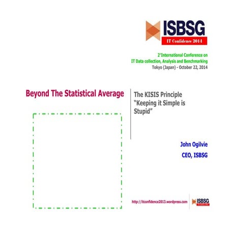Ogilvie  - Beyond the statistical average