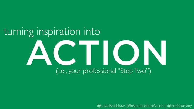 Turning Ideas Into Action - Advance...