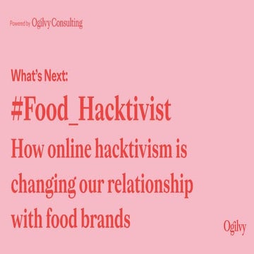 What's Next: Food Hacktivist