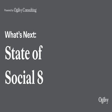 What's Next: State of Social 8