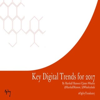 Key Digital Trends for 2017
