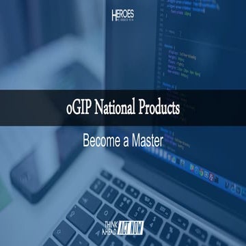 oGIP national products