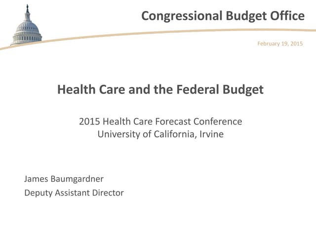 Health Care and the Federal Budget