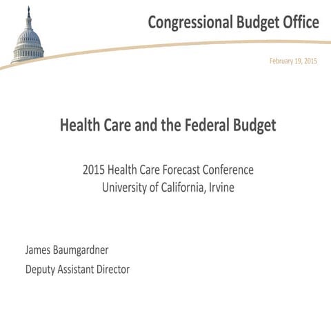 Health Care and the Federal Budget