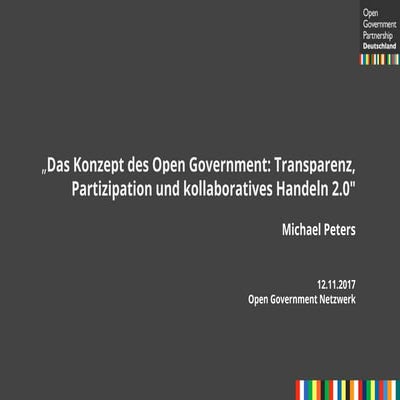 OKNRW17: Open Government Partnership