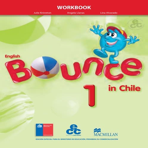 ENGLISH BOUNCE IN CHILE 1 - WORKBOOK