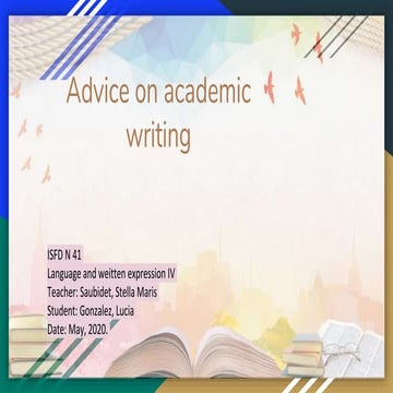 Advice on academic_writing_