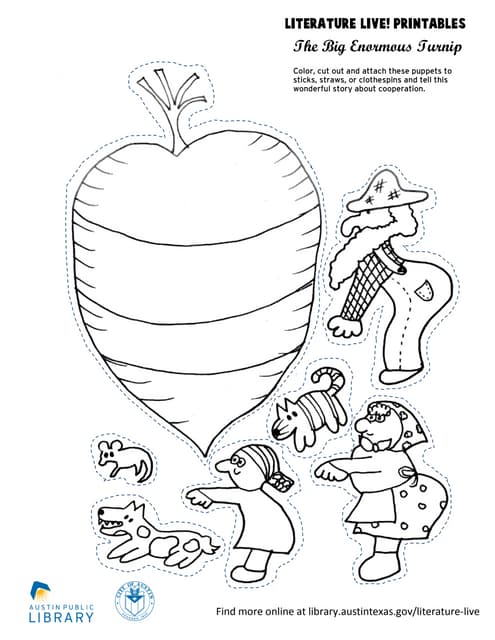 O grande rabanete pintar | PDF