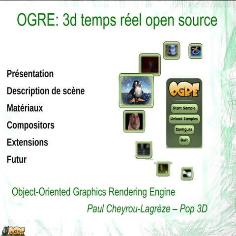 Ogre 3D : une introduction