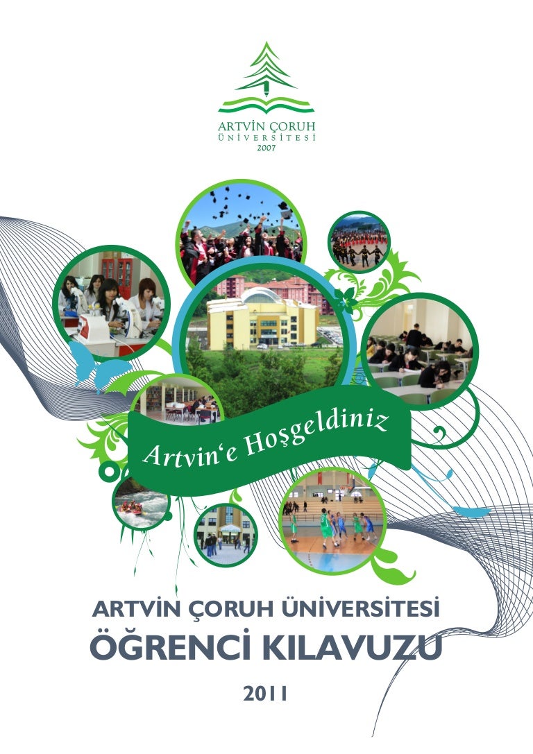 artvin coruh universitesi tanitim brosuru