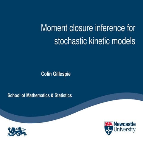 Moment closure inference for stochastic kinetic models