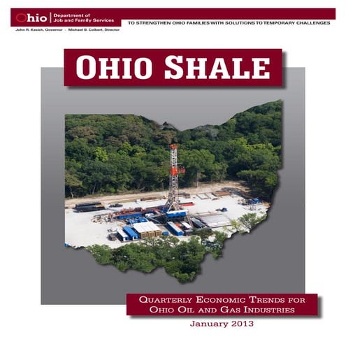 Quarterly Economic Trends for Ohio Oil and Gas Industries - Jan 2013