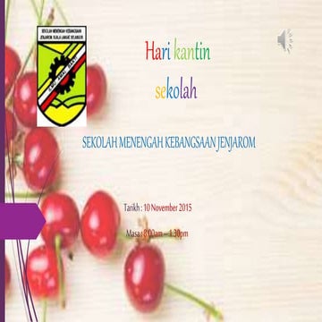 Hari kantin sekolah