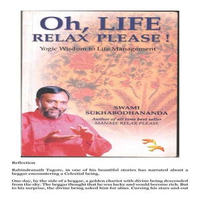 Oh, life relax please!