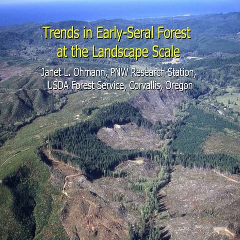Management Of Wildlife And Fish Habitats In Forests Of Western Oregon ...
