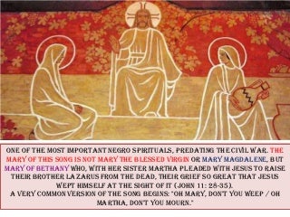 O! Mary Don't You Weep (nx power lite)