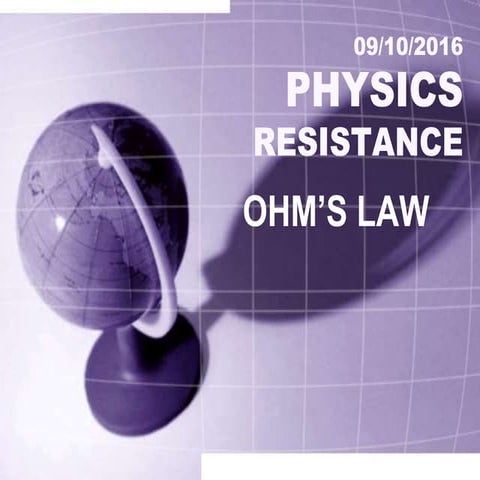 resistance [Ohm's law]