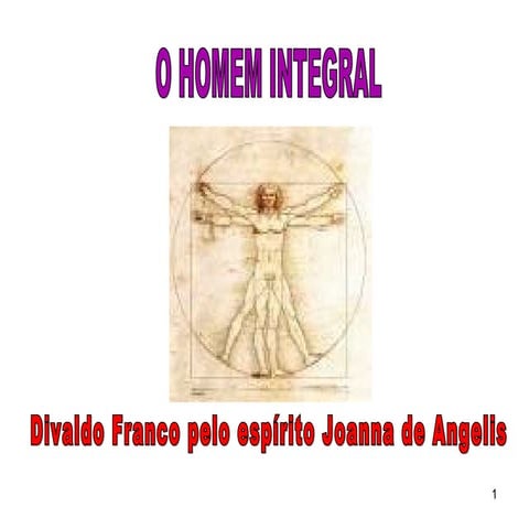 O homem integral-CAPÍTULO 3 A ansiedade | PPT