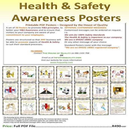 Ohsas 18001   - Health  & Safety Awareness 