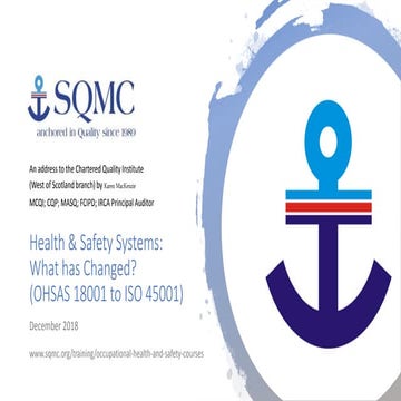 Health & Safety Systems: What has Changed?