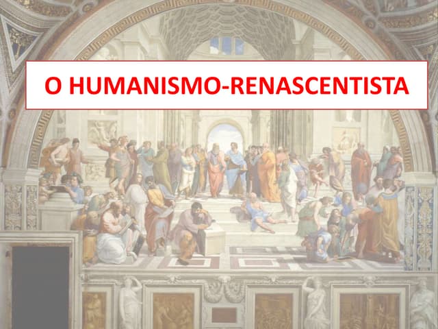 O humanismo renascentista | PPTX