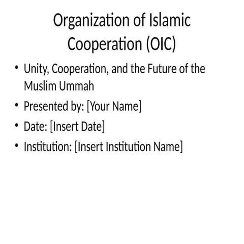 OIC_Presentation organisational Islamic corporation_2024.pptx