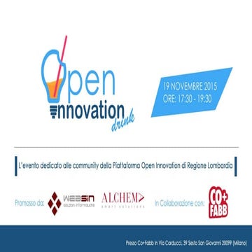 Open Innovation drink