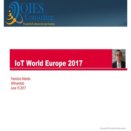 Oies IoT World Europe 20170615