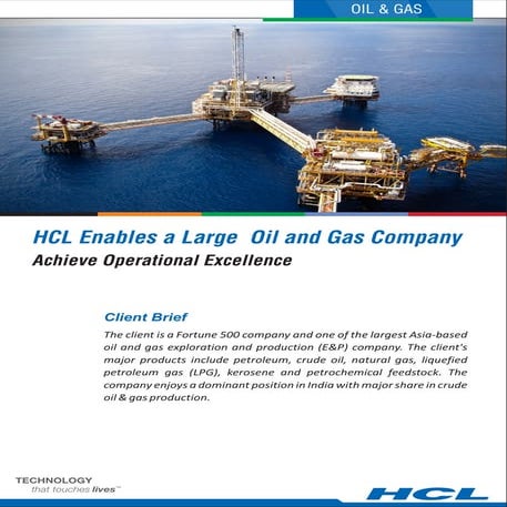 Case Study: Oil & Gas