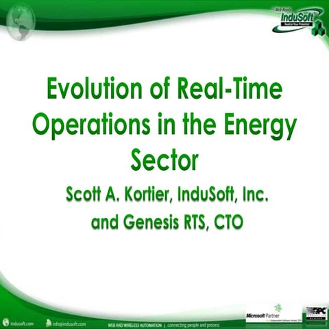 InduSoft Oil and Gas Webinar