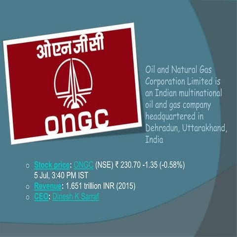 Ongc Board of director | PPTX