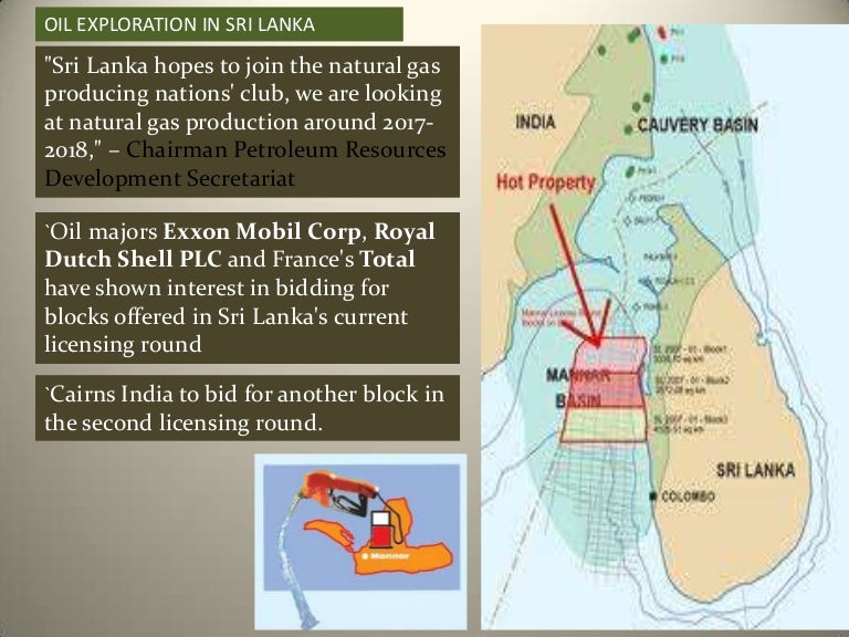 OIL EXPLORATION IN SRI LANKA