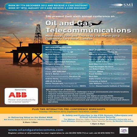 Oil & gas telecommunications