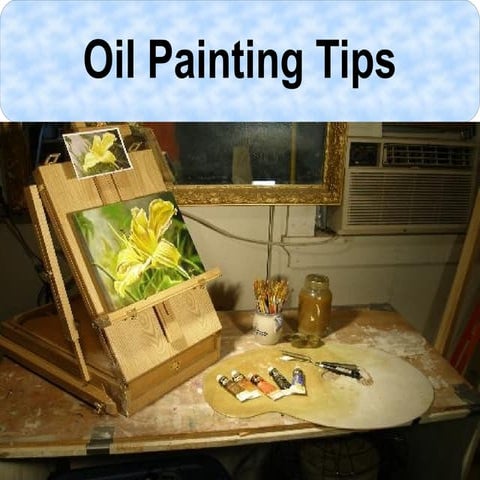 Oil painting tips