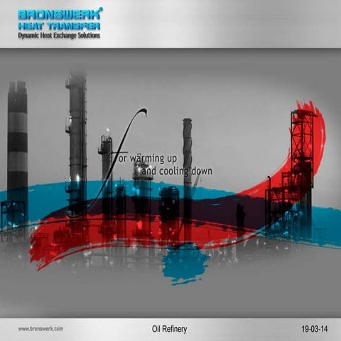 Oil refinery industrial art