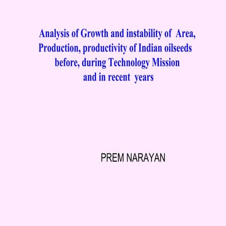 Oilseeds Scenerio In India 